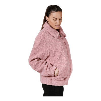 Rome Pile Jacket Pink