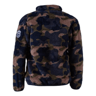 Pile Zip Jr Jacket Patterned
