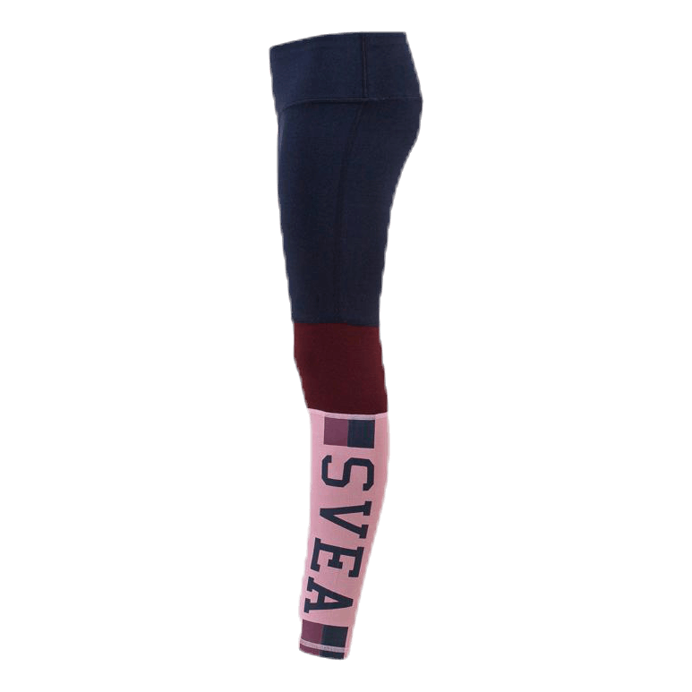 Color Block Junior Tights Blue/Pink
