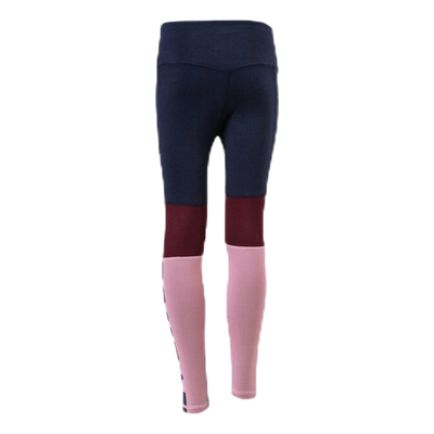 Color Block Junior Tights Blue/Pink
