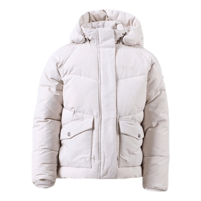 Short Padded Junior Jacket White