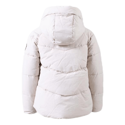 Short Padded Junior Jacket White