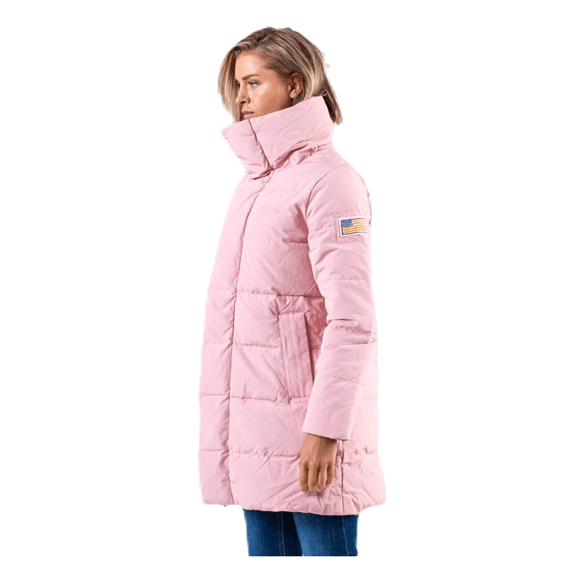 Slim Fit Padded Jacket Pink