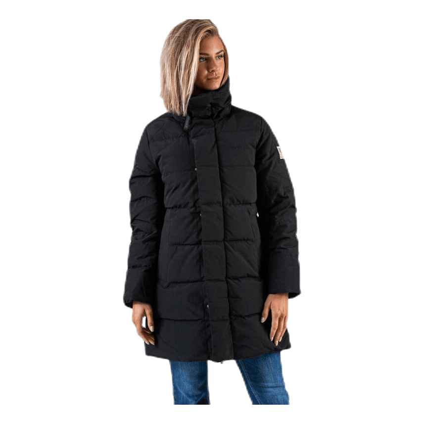 Slim Fit Padded Jacket Black