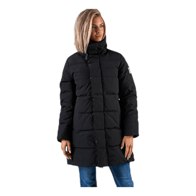 Slim Fit Padded Jacket Black