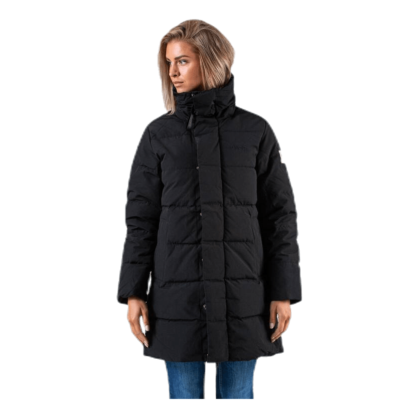 Slim Fit Padded Jacket Black