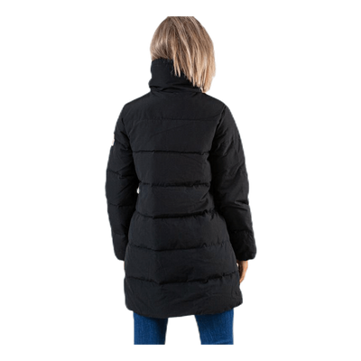 Slim Fit Padded Jacket Black
