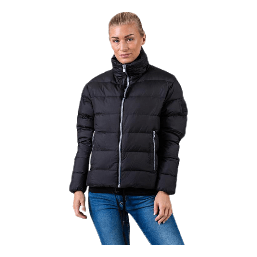 Short Light Weight Jacket Black