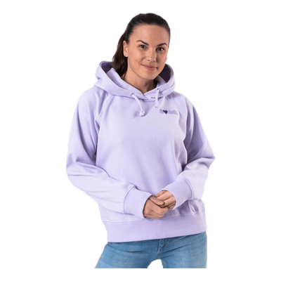 Heart Logo Hood Purple