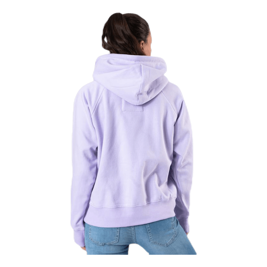 Heart Logo Hood Purple