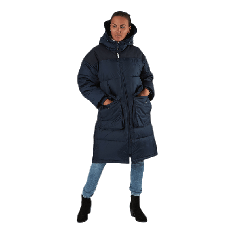 Comfy Puffer Coat Blue