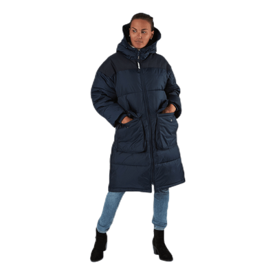 Comfy Puffer Coat Blue