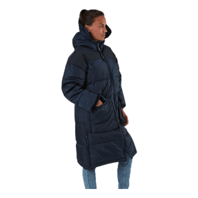 Comfy Puffer Coat Blue