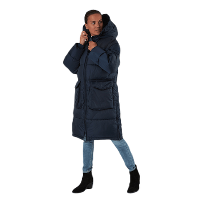 Comfy Puffer Coat Blue