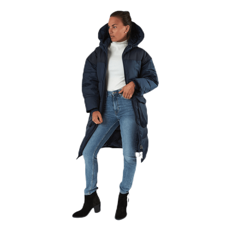 Comfy Puffer Coat Blue