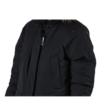 Long Parka Black