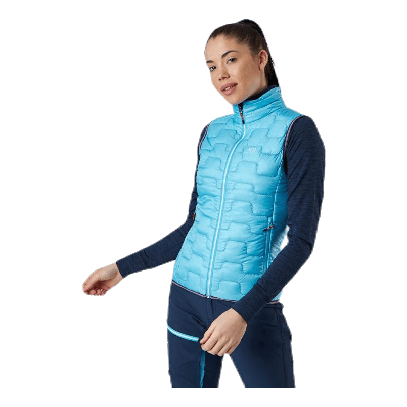 Motion Down Vest  Turquoise