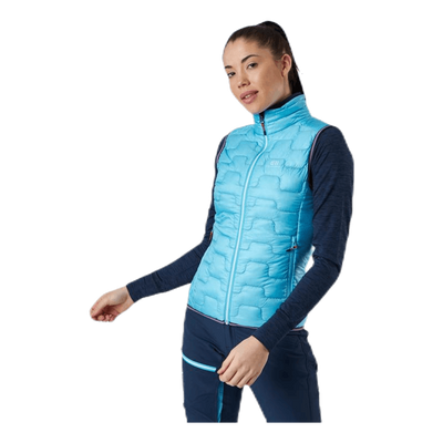 Motion Down Vest  Turquoise