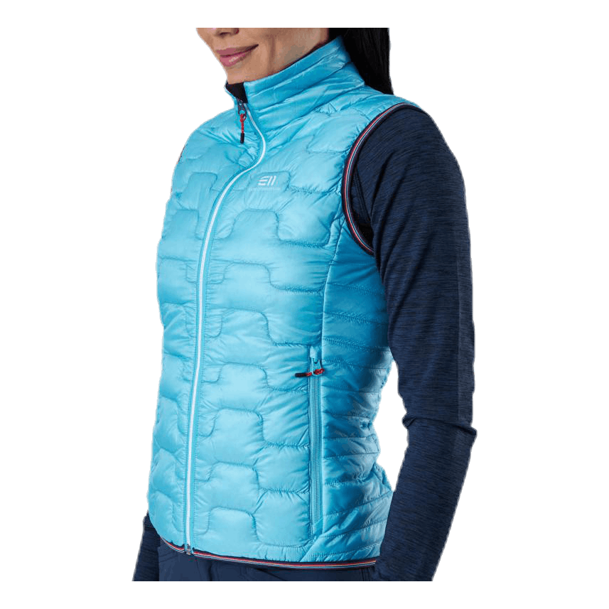 Motion Down Vest  Turquoise