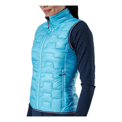 Motion Down Vest  Turquoise