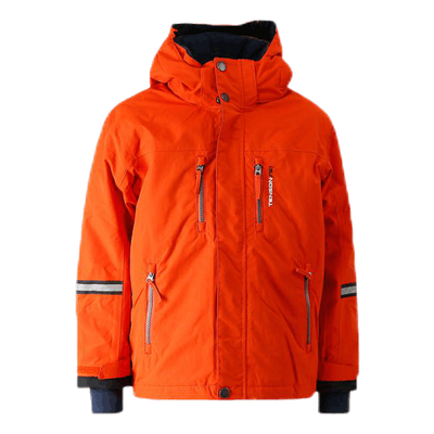 Davie Ski Jacket Kid Orange