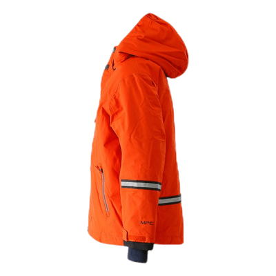 Davie Ski Jacket Kid Orange