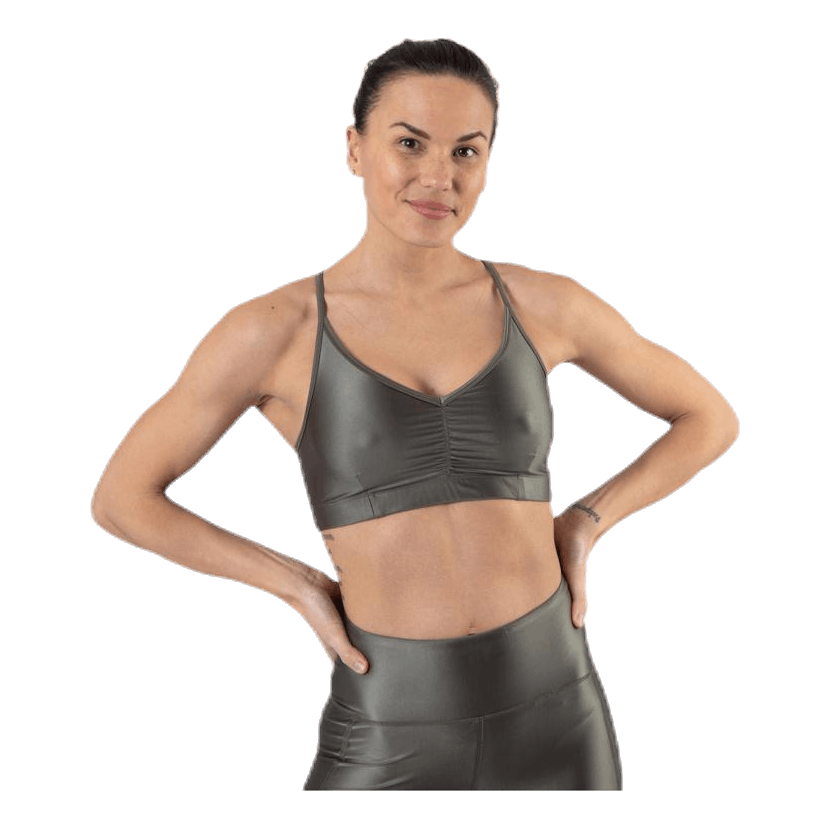 Gloss Bra Top Green