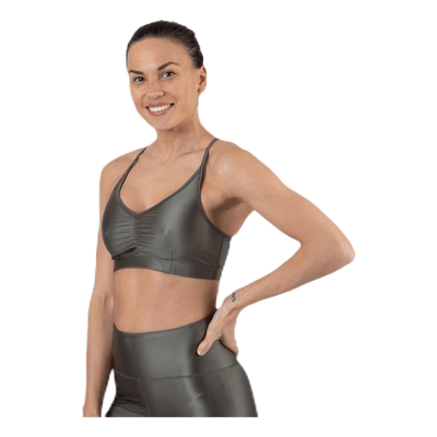 Gloss Bra Top Green
