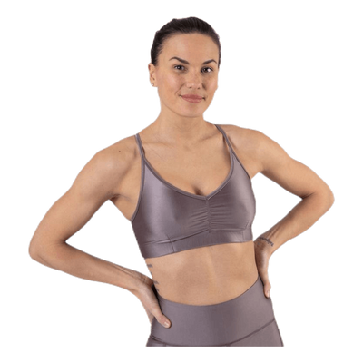 Gloss Bra Top Purple