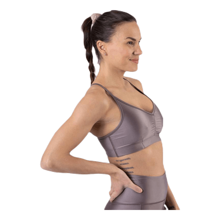 Gloss Bra Top Purple