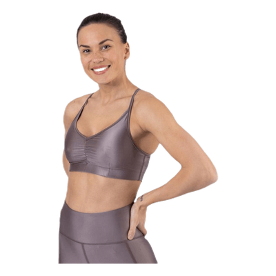 Gloss Bra Top Purple