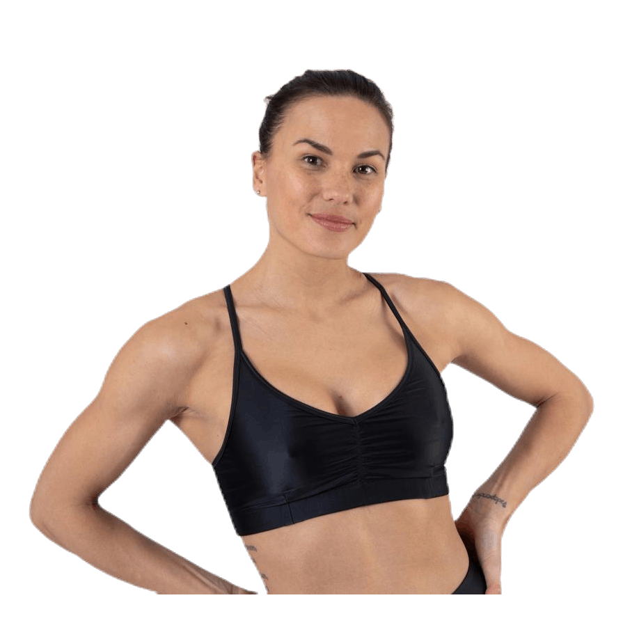 Gloss Bra Top Black