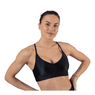 Gloss Bra Top Black