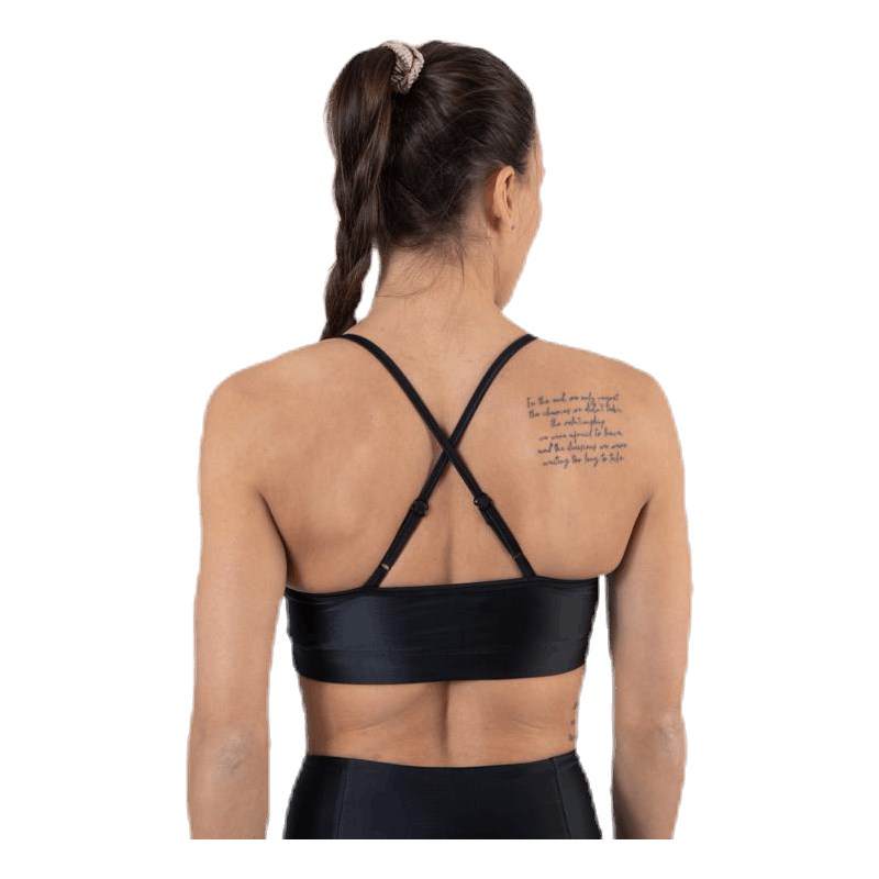 Gloss Bra Top Black