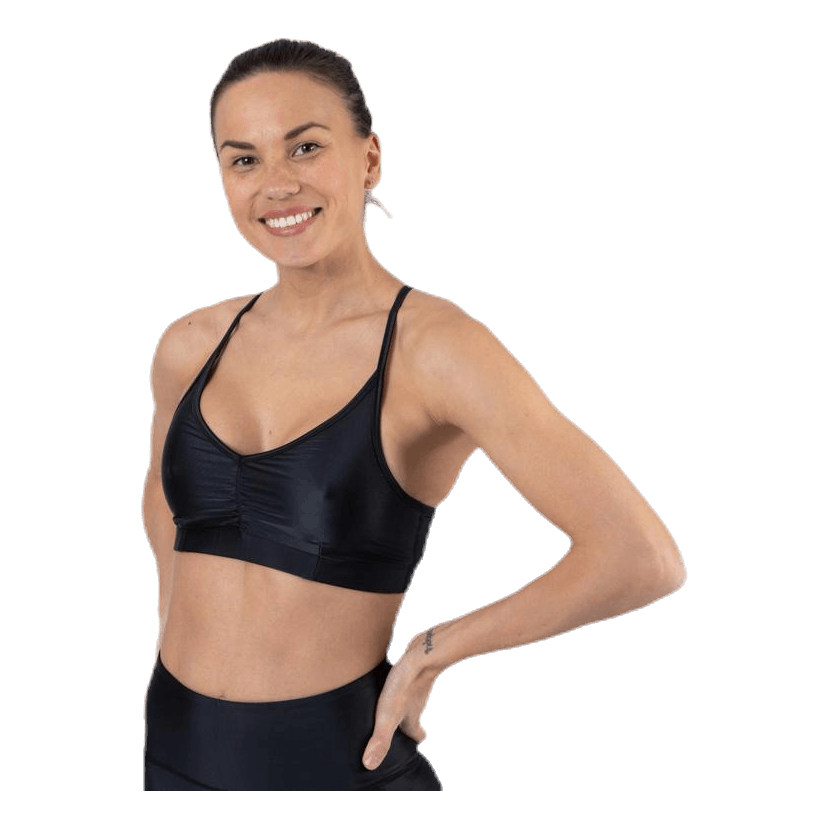 Gloss Bra Top Black