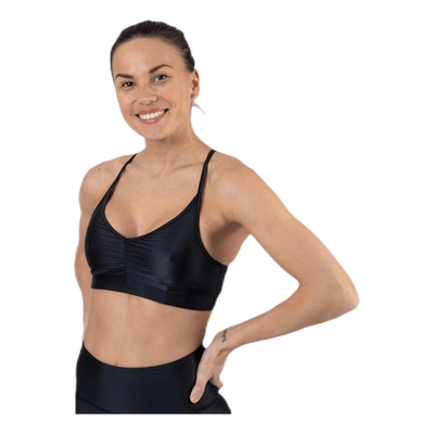 Gloss Bra Top Black