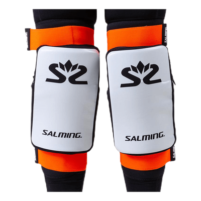 Goalie Kneepads E-Series Orange/White