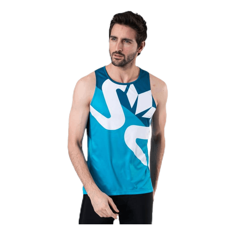 Race Air Tank Blue/Grey