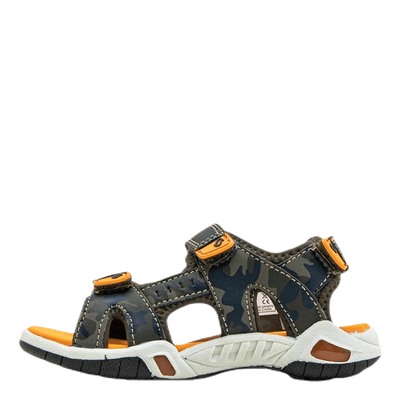 Saimen Blinking Sandal Orange/Green