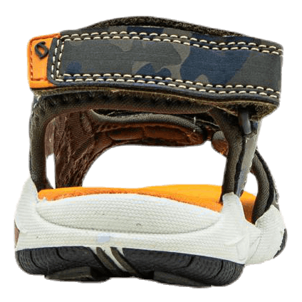 Saimen Blinking Sandal Orange/Green
