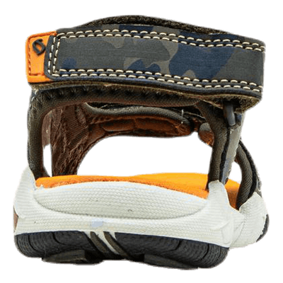 Saimen Blinking Sandal Orange/Green