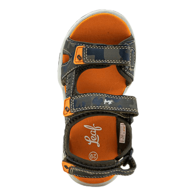 Saimen Blinking Sandal Orange/Green