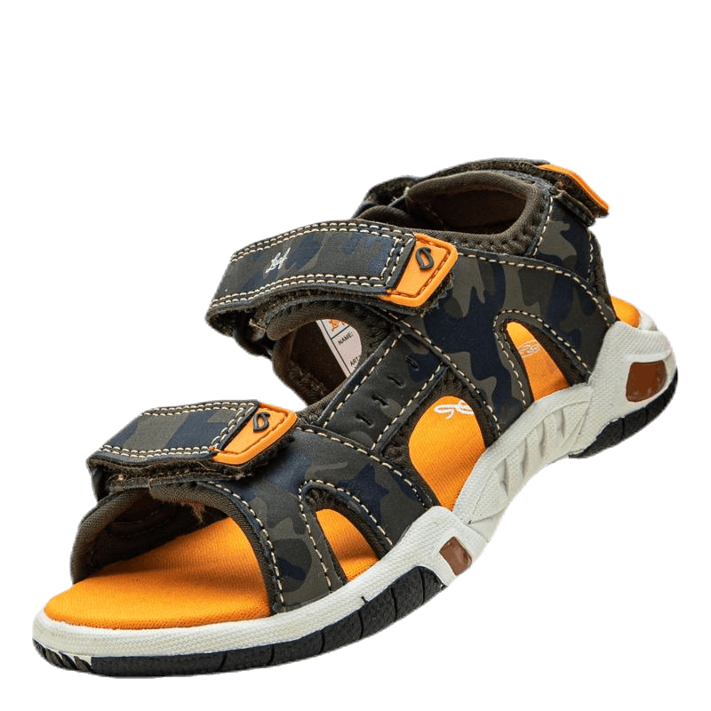 Saimen Blinking Sandal Orange/Green