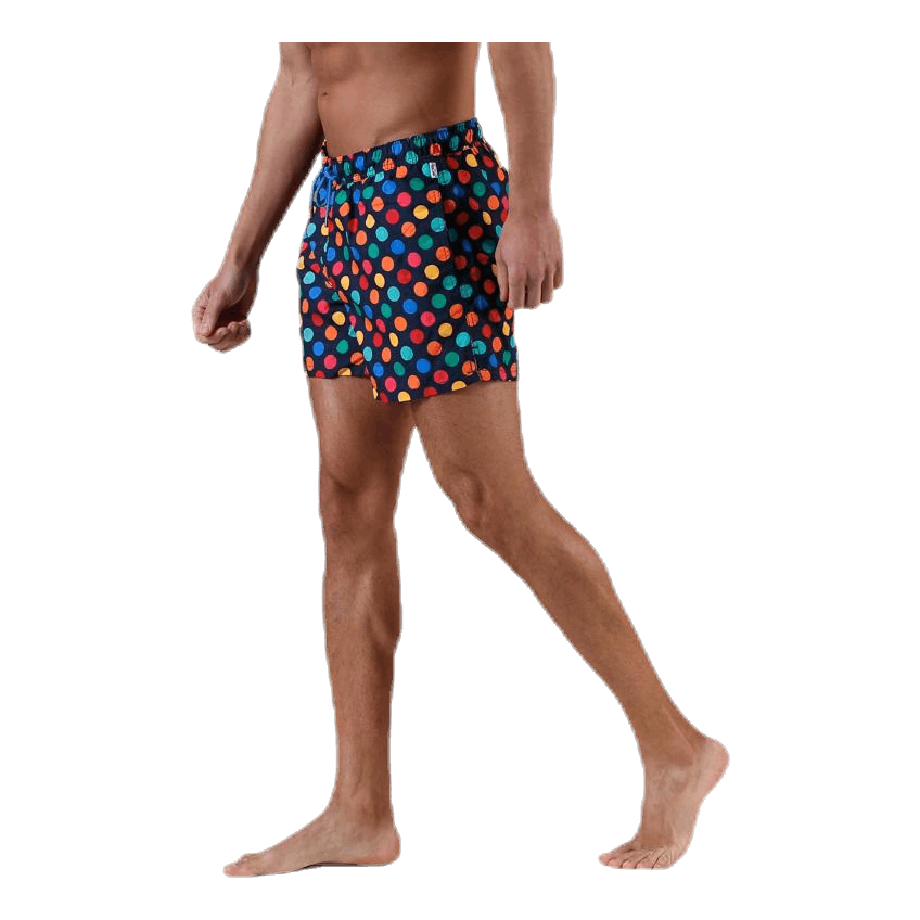 Big Dot Swim Shorts Blue