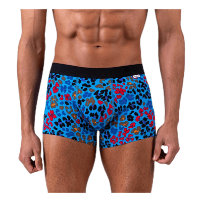 Multi Leopard Trunk Blue