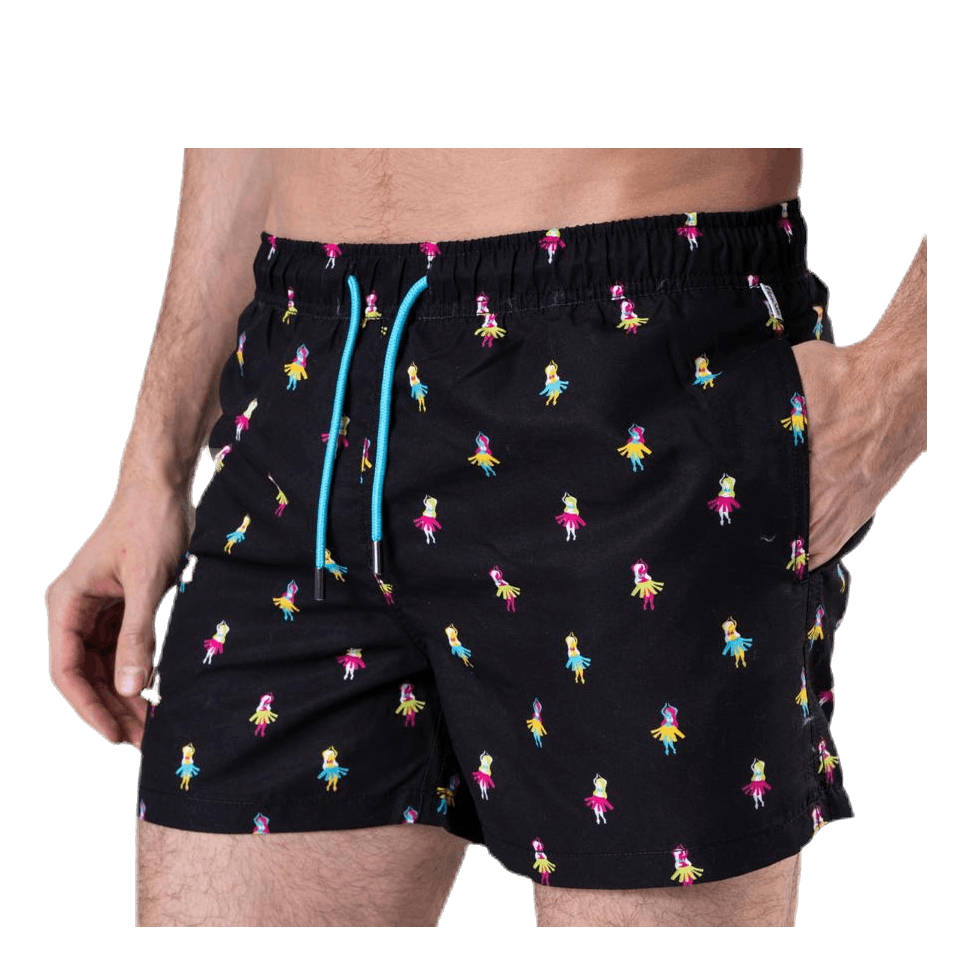 Hula Swim Shorts Black