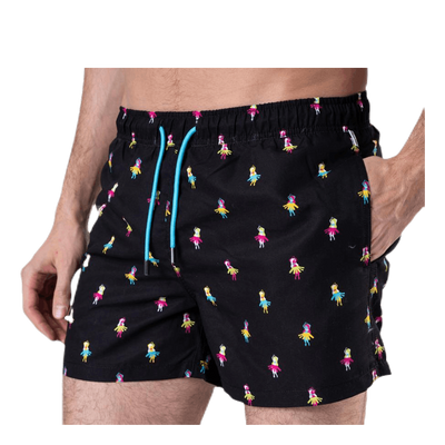 Hula Swim Shorts Black