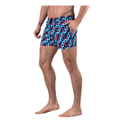 Illusion Dot Swim Shorts Blue