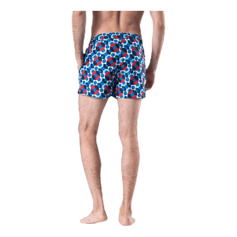 Illusion Dot Swim Shorts Blue