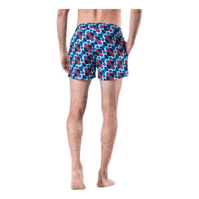 Illusion Dot Swim Shorts Blue